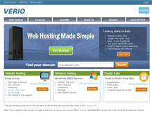 Tablet Screenshot of interactive.verio.com